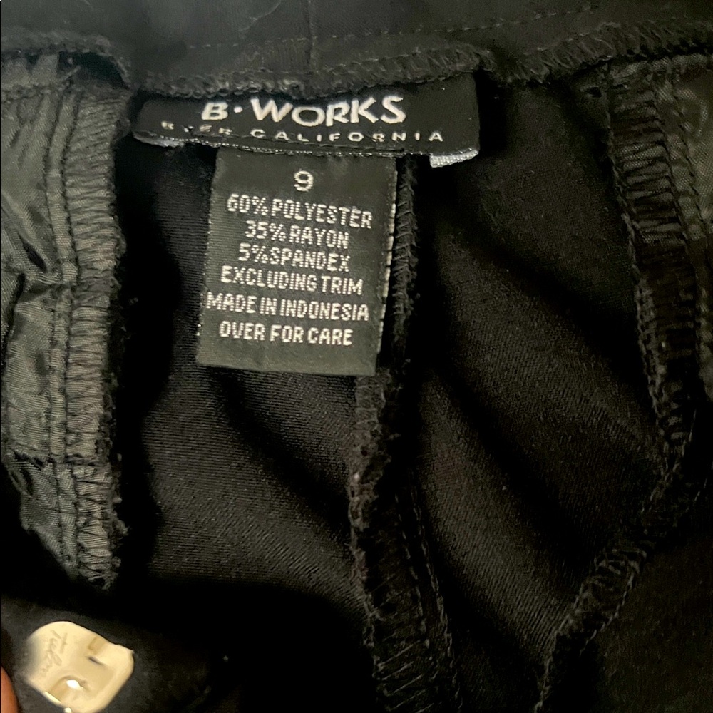 B. Works Black Pants